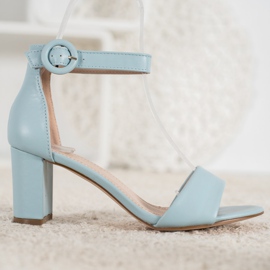 Evento Sandalias clásicas de tacón alto azul 2 Evento Sandalias clásicas de tacón alto azul 2