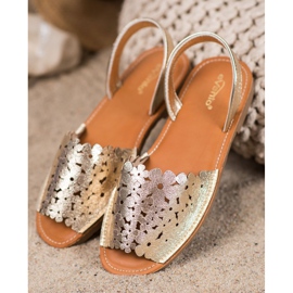 Evento Sandalias doradas sin cordones dorado 2