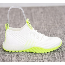 Evento Zapatillas con suela de neón blanco 2