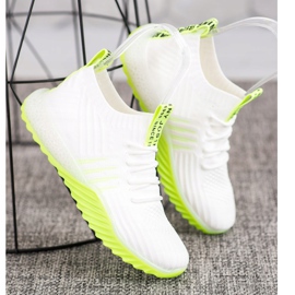 Evento Zapatillas con suela de neón blanco 4