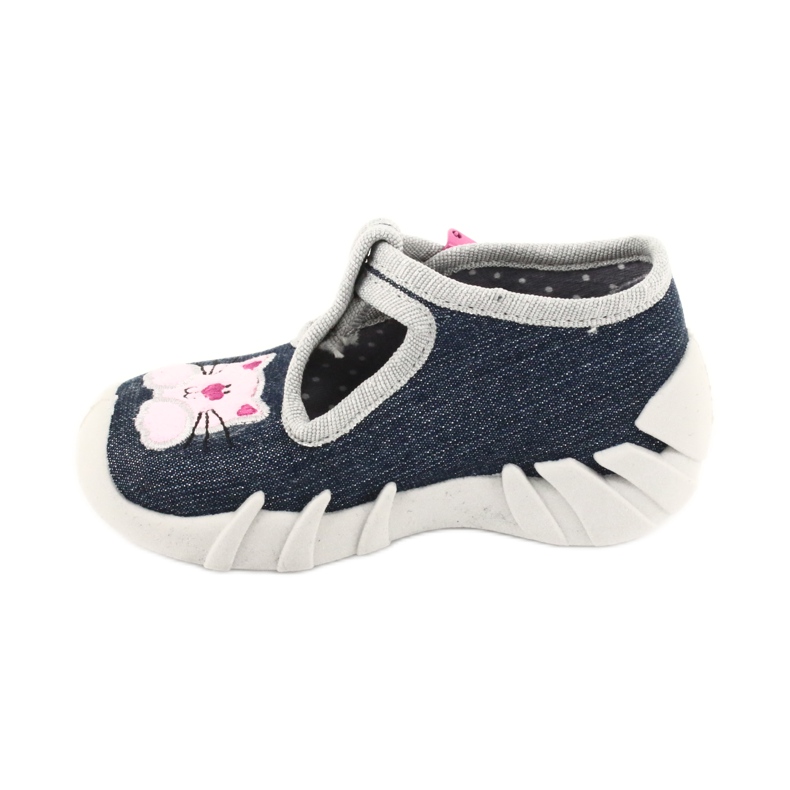Calzado infantil befado 110P378 azul marino rosado gris multicolor 1