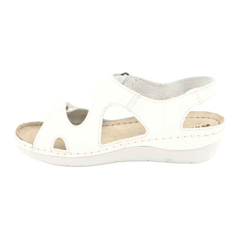 Inblu zapatos de mujer sandalias 158D113 blanco 1