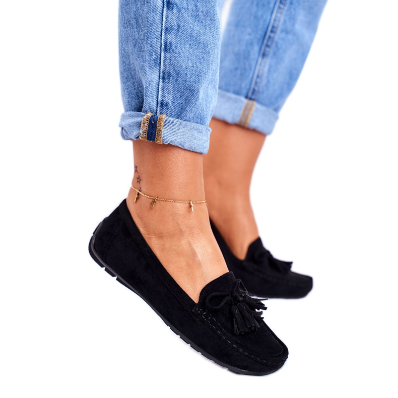 EVE Mocasines Mujer Ante 20PB35-2003 Negro Donna Mia 3