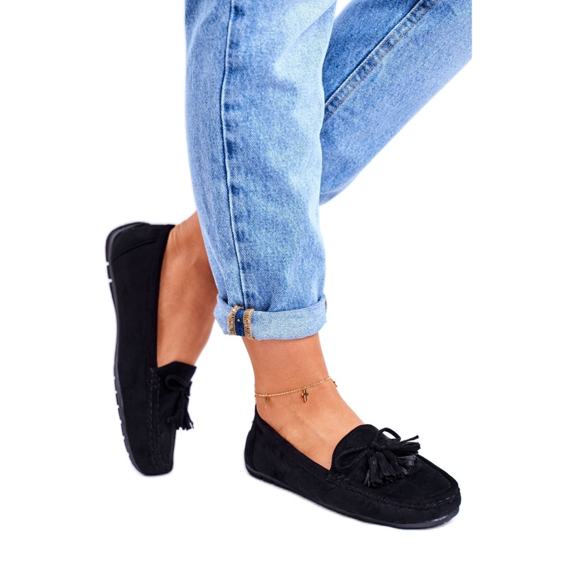 EVE Mocasines Mujer Ante 20PB35-2003 Negro Donna Mia 2