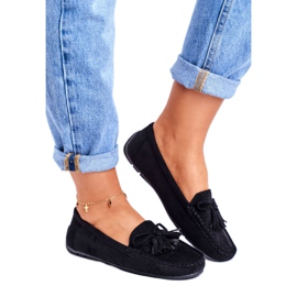 EVE Mocasines Mujer Ante 20PB35-2003 Negro Donna Mia 1