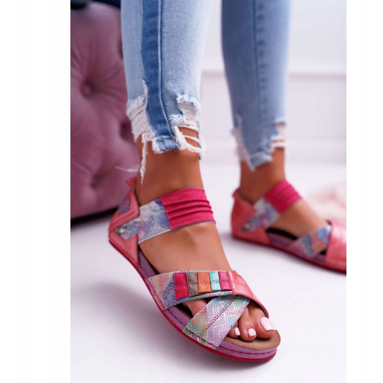 Sandalias Mujer Maciejka Rosa 03375 Piel rosado multicolor 2 Sandalias Mujer Maciejka Rosa 03375 Piel rosado multicolor 2