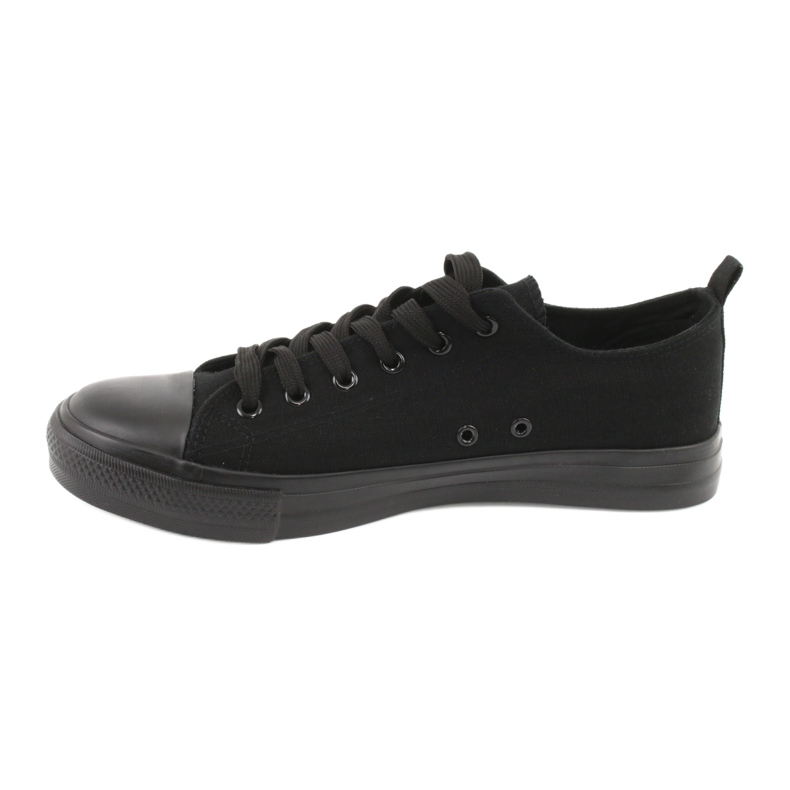 American Club Zapatillas de deporte para mujeres empatadas lh17/22 negras negro 1