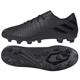 Botas de fútbol adidas Nemeziz 19.4 FxG M F34394 negro 3