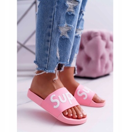 SEA Pantuflas rosas Super Losaria para mujer rosado 1