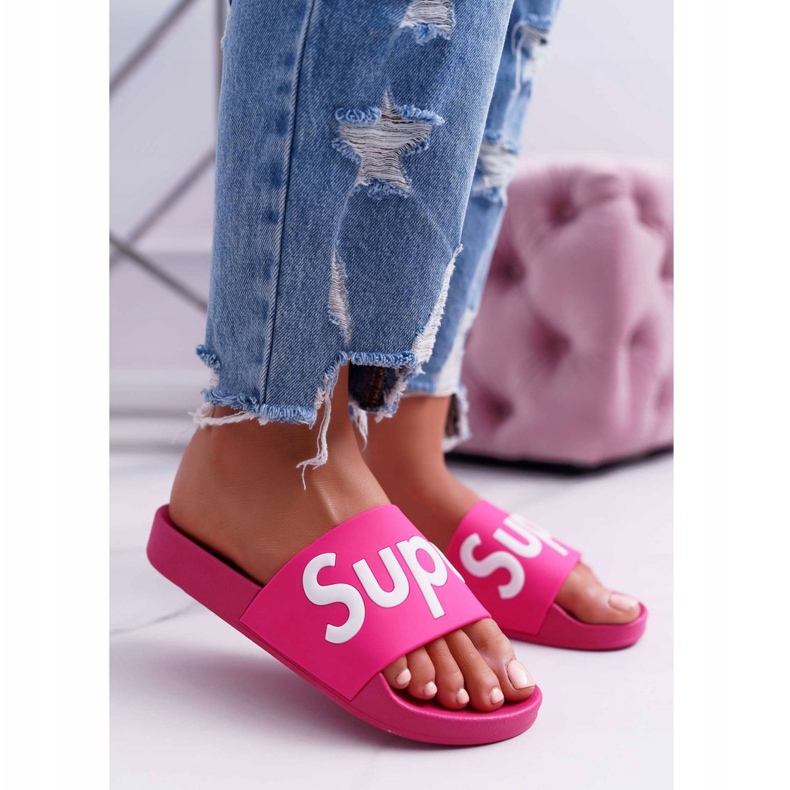 SEA Pantuflas Mujer Fucsia Super Losaria rosado 1