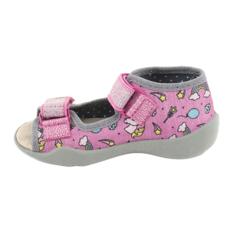 Calzado infantil befado amarillo 342P010 rosado gris multicolor 1