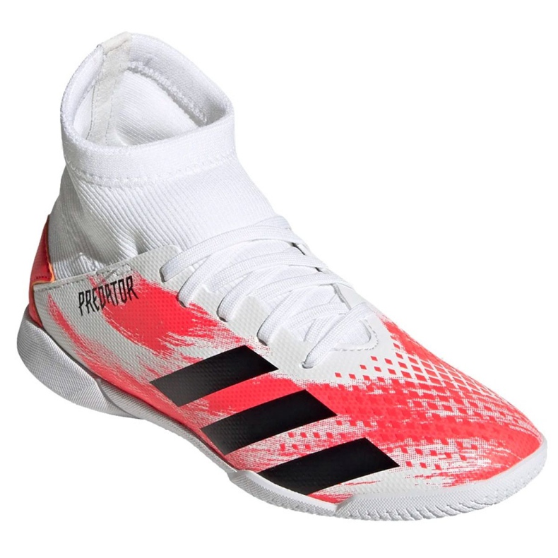 Zapatos de interior adidas Predator 20.3 In Jr EG0931 multicolor blanco 2