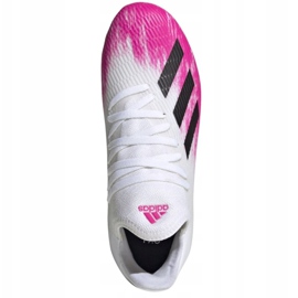 Botas de fútbol adidas X 19.3 Fg Jr EG7150 multicolor blanco 2