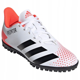 Botas de fútbol adidas Predator 20.4 FxG Jr EG0933 multicolor blanco 3