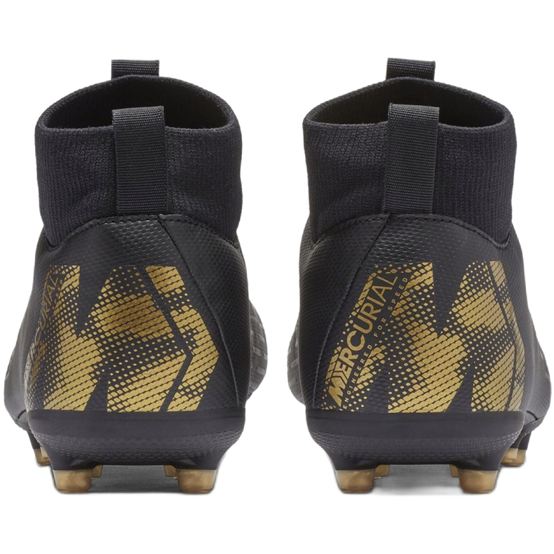 Zapatillas de fútbol Nike Mercurial Superfly 6 Academy Mg Jr AH7337-077 negro 3