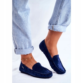 Vinceza Mocasines Mujer Ante Azul Papito 1 Vinceza Mocasines Mujer Ante Azul Papito 1