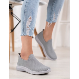 Super Mode Calzado deportivo sin cordones gris 2