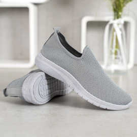 Super Mode Calzado deportivo sin cordones gris 3
