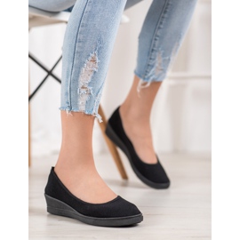 SHELOVET Bailarinas Casual Negras negro 2