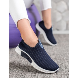 SHELOVET Calzado deportivo calado azul 5