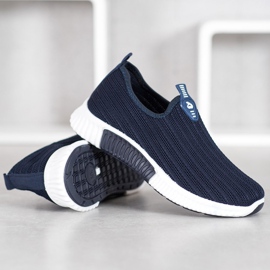 SHELOVET Calzado deportivo calado azul 3