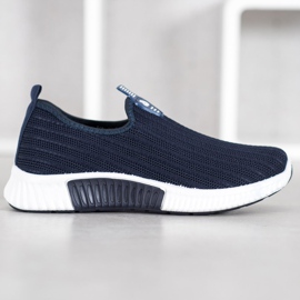 SHELOVET Calzado deportivo calado azul 4