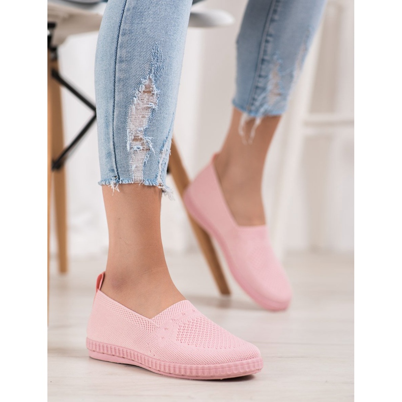 Via Giulia  Zapatillas sin cordones Azur rosado 1