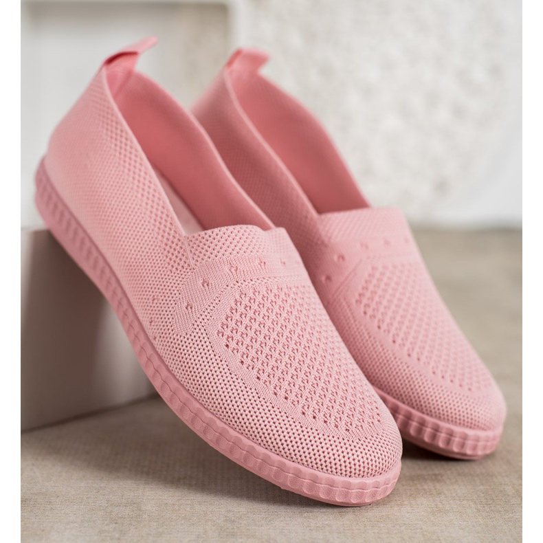 Via Giulia  Zapatillas sin cordones Azur rosa 2