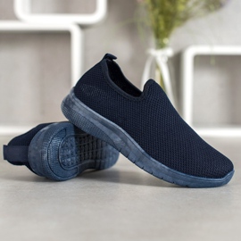Super Mode Calzado deportivo sin cordones azul marino azul 4