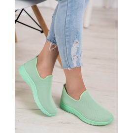 Super Mode Calzado deportivo sin cordones verde 5