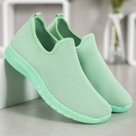 Super Mode Calzado deportivo sin cordones verde 4