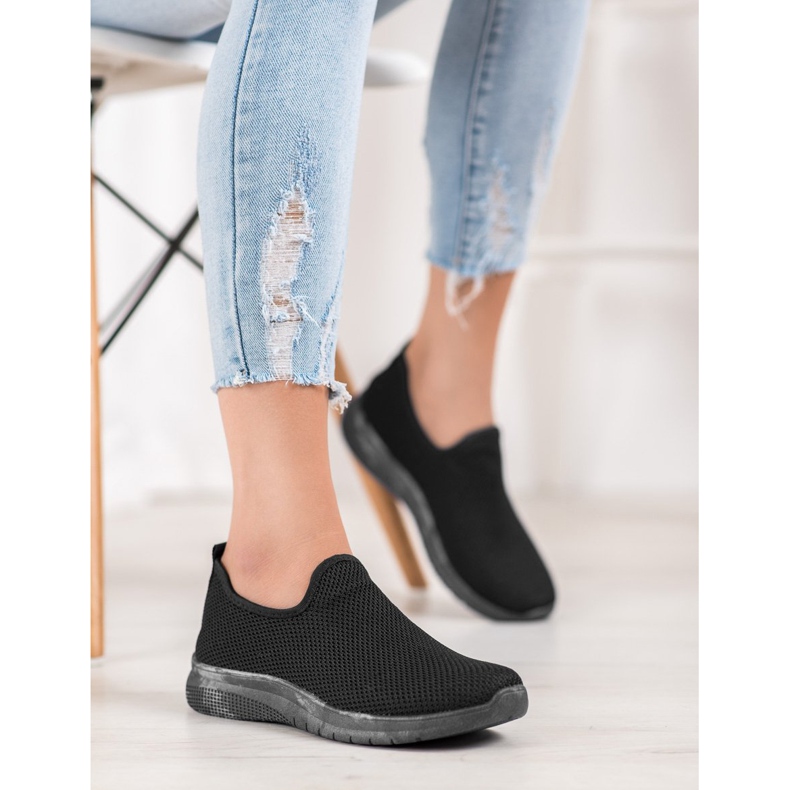 Super Mode Calzado deportivo sin cordones negro 2