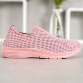 Super Mode Calzado deportivo sin cordones rosado 2