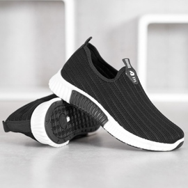 SHELOVET Calzado deportivo calado negro 3