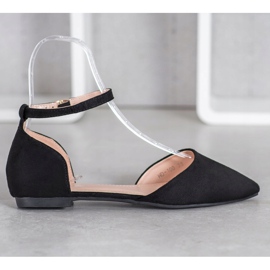 Diamantique Zapatos de salón clásicos con hebilla negro 2