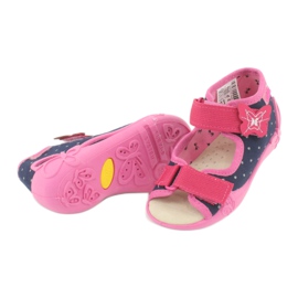Calzado infantil befado amarillo 342P015 azul marino rosado multicolor 3