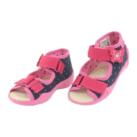 Calzado infantil befado amarillo 342P015 azul marino rosado multicolor 2