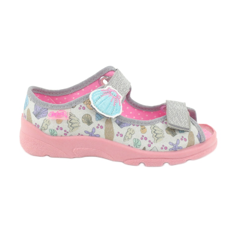 Calzado infantil befado 969X154 rosa gris multicolor 1