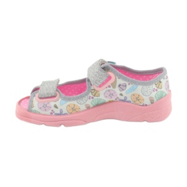Calzado infantil befado 969X154 rosado gris multicolor 2