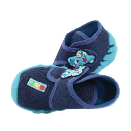 Calzado infantil befado 523P015 azul marino azul 5