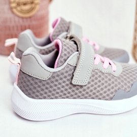 EVE Zapatilla Deportiva Infantil Con Velcro Gris Mirabell 4