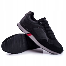 EVE Zapatillas Deportivas Hombre Piel Ante Negro Fonsi 6