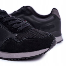 EVE Zapatillas Deportivas Hombre Piel Ante Negro Fonsi 5