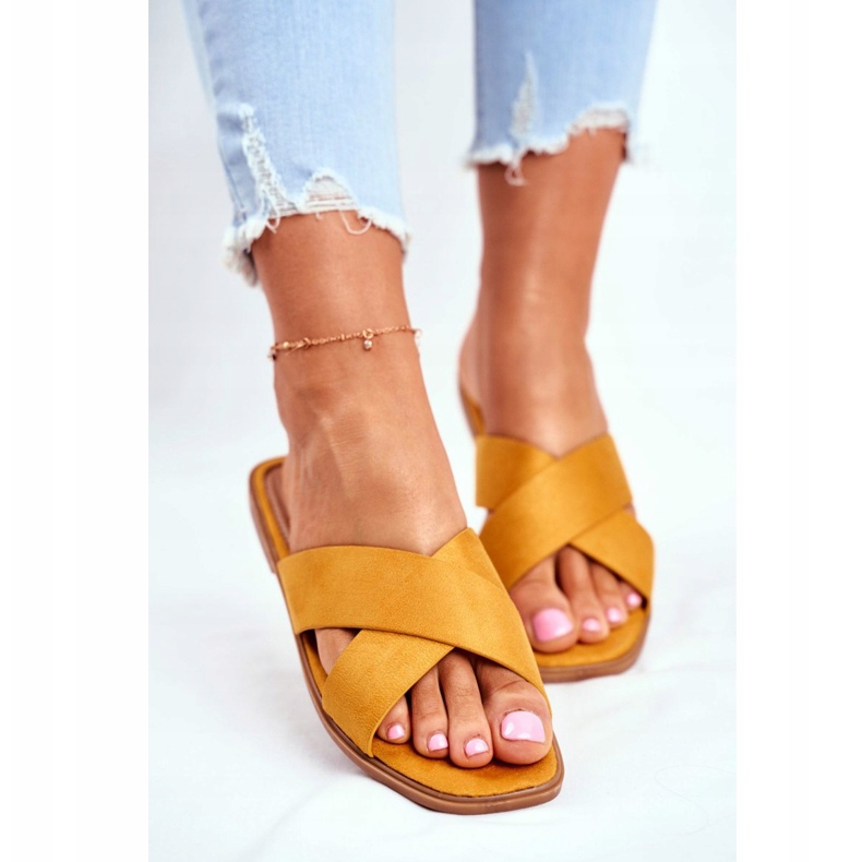 Pantuflas de Mujer, Rayas, Amarillo Filipinas 2