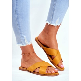 Pantuflas de Mujer, Rayas, Amarillo Filipinas 3