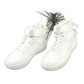 Big Star Wysokie Eco-slopan Sneakers blanco 2