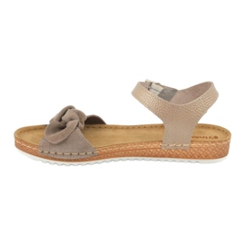 Zapatos de mujer Comfort Inblu 158D118 gris 1