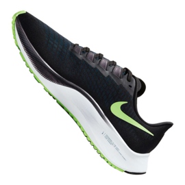 Nike Air Zoom Pegasus 37 M BQ9646-001 negro verde 1 Nike Air Zoom Pegasus 37 M BQ9646-001 negro verde 1