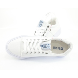 Zapatillas de hombre Big Star atadas blancas AA274511 blanco 4 Zapatillas de hombre Big Star atadas blancas AA274511 blanco 4
