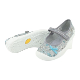 Calzado infantil befado 114Y408 azul gris 3